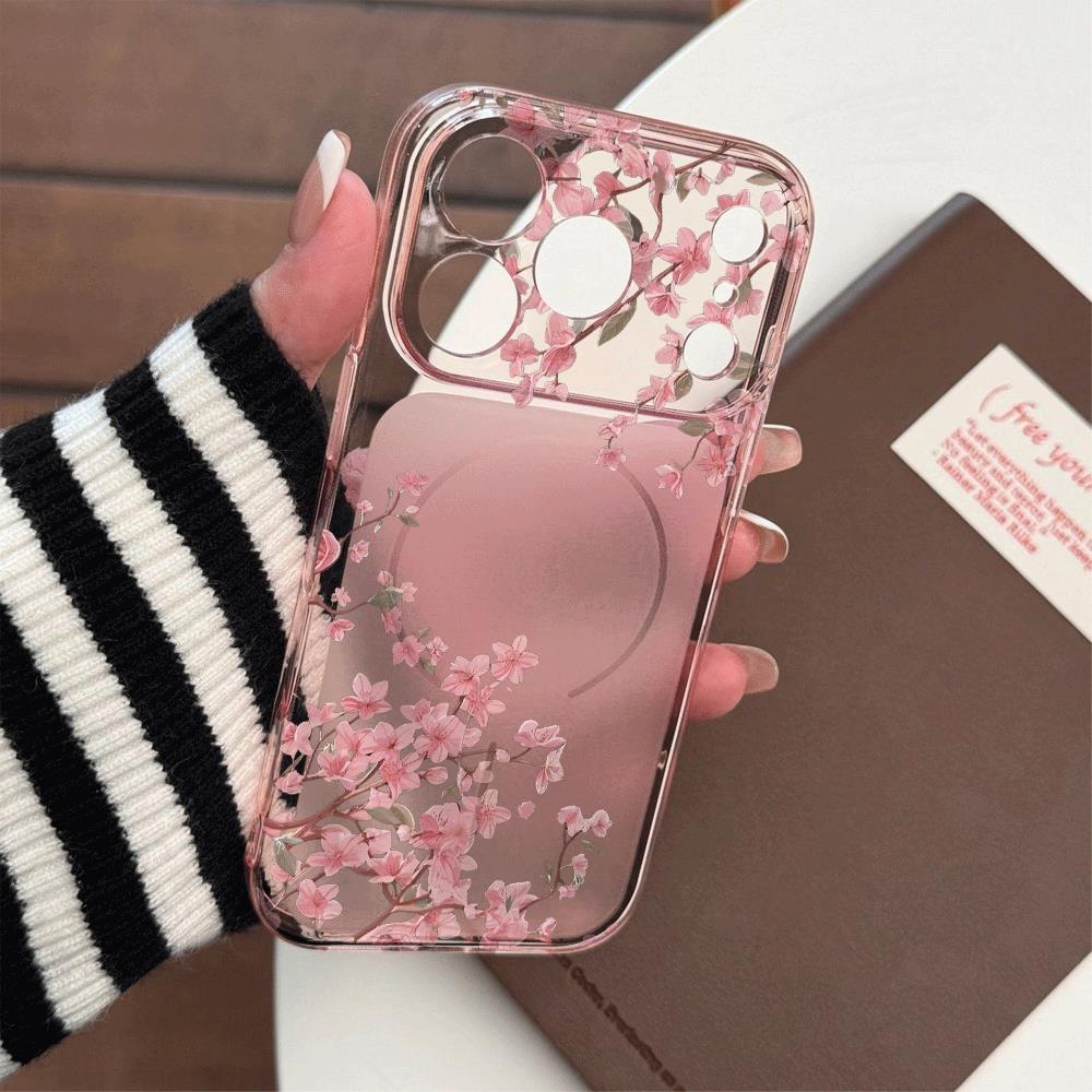 Hoa anh đào Ứng dụng iPhone17 trường hợp 16 hàng ngày 1514/1312p dễ thương xr sáng tạo