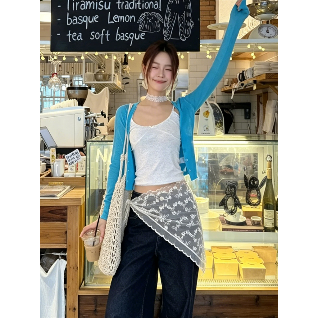 Thời Trang Mục Vụ Phong Cách Eo Khăn Mông Rèm Khăn Trùm Đầu Ren Pháp Tam Giác Khăn