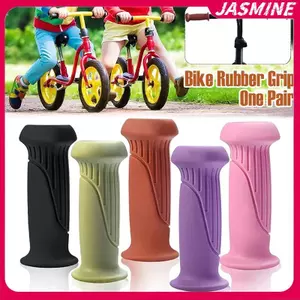 JASMINE 1 Cặp Tay Cầm Cao Su Đàn Hồi Cao Đa Năng Tay Cầm Chống Trơn Trượt Tay Cầm Có Xe Đạp Xe Tay Ga Cân Bằng Xe Đạp Tay Cầm Tay Cầm Bảo Vệ JASMINE