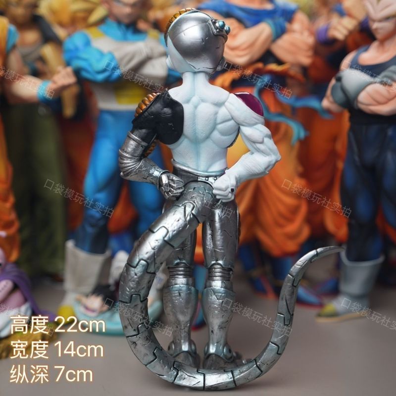 [YS Factory Ready Stock Real Shot] Mechanical Frieza Dragon Ball Final Form Universe King GK Model Hình