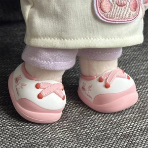 20cm Cotton Búp Bê Tập Đi Giày Hoạt Hình Dễ Thương Búp Bê Có Thể Đứng Giày Bé Trang Phục Phụ Kiện Ảnh Thường Ngày Mặc Cơ Thể