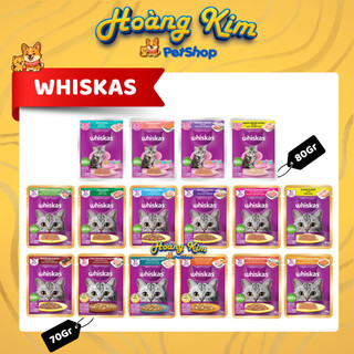 Pate WHISKAS 80g – Thức Ăn Ướt Cho Mèo Chính Hãng – Hoàng Kim Petshop