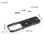 Guansfs Yunir Nhanh Chóng Phát Hành Đĩa Hợp Kim Nhôm Adapter Với Ốc Vít 1/4 Và 3/8 Cho ZF QR Tấm Kết Nối Nhanh Kẹp Arca tiêu Chuẩn