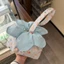 In đầy đủ Dâu Nơ Hình Hoa Túi Xách Ngọt Ngào Tươi Tím Vàng Xanh Lưới Túi Xách Hoa Nhỏ Túi Xách