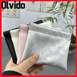 Túi trang điểm Son môi OLVIDO, Túi đựng mỹ phẩm đơn giản du lịch, Túi đựng Nylon di động thời trang dành cho nữ bé gái
