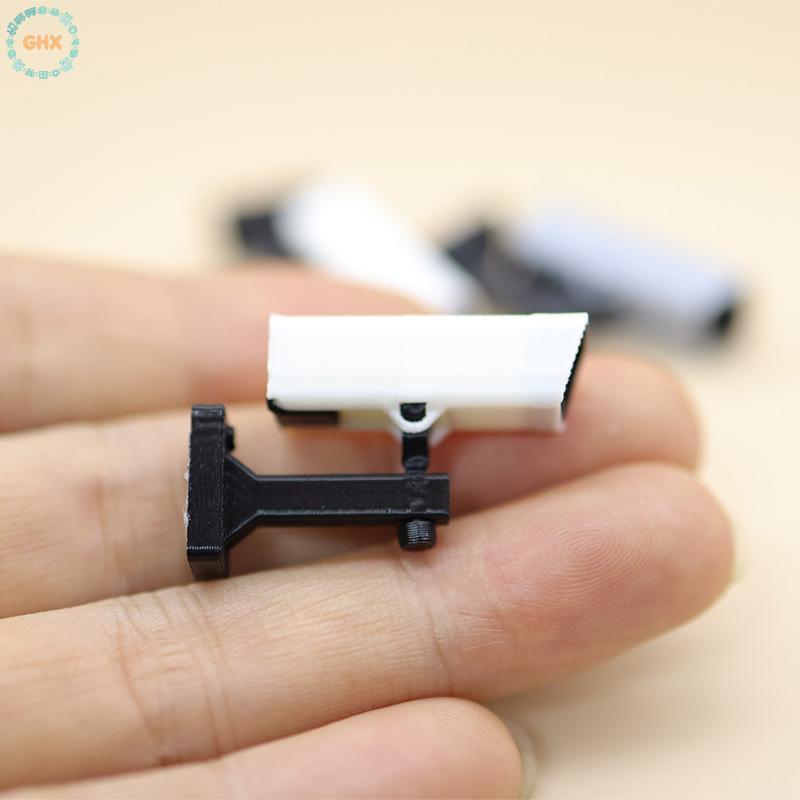 GHX 1 / 12 Nhà Búp Bê Mini Camera Giám Sát Mô Hình Sống Động Như Thật Mini Có Gắn Cho Nhà Búp Bê Trang Trí Nhà Cửa DIY Cảnh Phụ Kiện VN