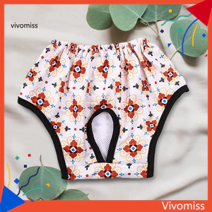 Tã kinh nguyệt cho thú cưng cho chó cái Quần giữ nhiệt cho chó Quần lót chó con Quần short thời kỳ sinh lý có thể tái sử dụng cho chó Quần kinh nguyệt thú cưng thoải mái và chống rò rỉ