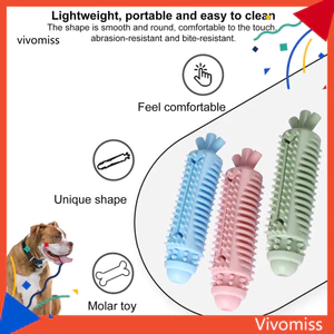 Đồ chơi thú cưng Hình cà rốt Chống cắn Chó thú cưng khỏe mạnh Răng hàm Dính Đồ chơi Sản phẩm thú cưng