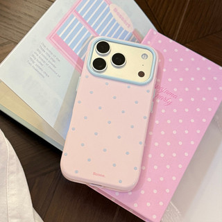 [Sheren] Ốp Điện Thoại Chấm Bi Gió Thích Hợp Cho i17 16 15 14 13 12 11 pro max Vỏ Bảo Vệ Chống Sốc
