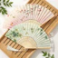 Quạt Cổ Quạt Gấp Phong Cách Trung Hoa Hanfu Nữ Sườn Xám Khiêu Vũ Trẻ Em Di Động Gấp Quạt Nhỏ Di Động Phong Cách Mới TDC