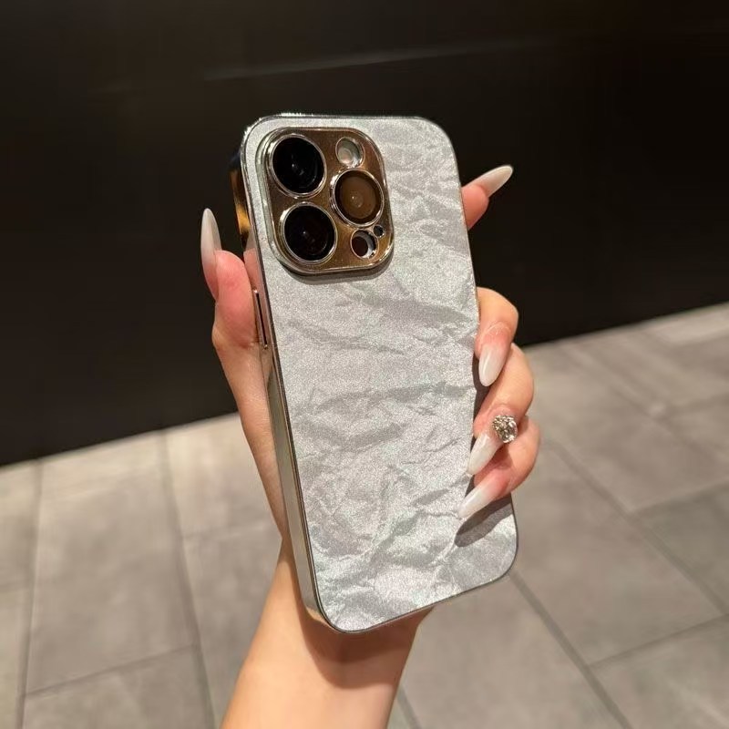 Dành Cho iPhone 13 Flannel Họa Tiết Núi Tuyết 17 / 16pro Ốp Điện Thoại Có Ống Kính Phim 15pm Da Phong Cách Mới 14promax Bao Gồm Tất Cả Vỏ Chống Sốc