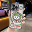 Ốp Điện Thoại Hachiware Dưa Hấu Dễ Thương Cho Vivo Y78 Plus Y77E Y77 Y76 Y76S Y75 Y73S Y72 Y70S Y60 Y60M Y56 Y53S Y52S Y51 4G 5G Vỏ Mềm Trong Suốt Bốn Góc