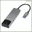 Thẻ âm thanh quang ngoài USB 6 trong 1 Bộ chuyển đổi âm thanh đa chức năng cho máy tính xách tay Thẻ âm thanh nhôm
