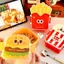 Hộp Bento Hamburger dễ thương dành cho trẻ em có dao kéo Di động có thể tái sử dụng Hộp đựng đồ ăn trưa đa ngăn đựng đồ saixit2vn