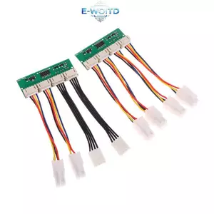 E-WOITD 12V 4 trong 1 Vuông 4Pin Mô Phỏng Quạt Giả Lập Đặc Biệt Cho Antminer S21 S19kpro T21 KS5 KS5pro Quạt Spoofer Dummer E-WOITD