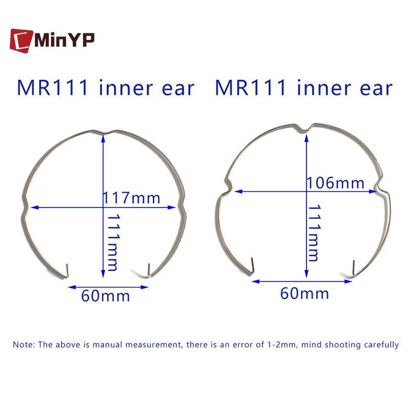 CMinYP Vòng kẹp cố định đèn downlight lò xo MR16/MR11, giá đỡ cốc thẻ, phụ kiện chiếu sáng