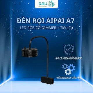 Đèn rọi AIPAI A7+ RGB+UV – Dành cho bể cá thủy sinh