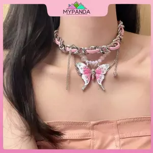 Dây chuyền xương đòn da sang trọng với thiết kế bướm ngọt ngào - MYPANDA - Quà tặng hoàn hảo