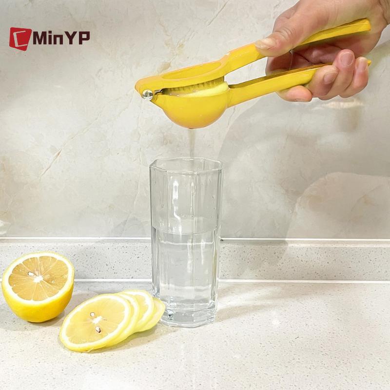 CMinYP Hướng dẫn sử dụng tại nhà Máy ép chanh Hợp kim nhôm Tay ép trái cây cam Máy ép trái cây di động Tiện ích nhà bếp để dễ dàng Juicing Glory