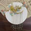 Phụ kiện tóc Hanfu cổ điển: Mũ pha lê, tua rua và lược tóc