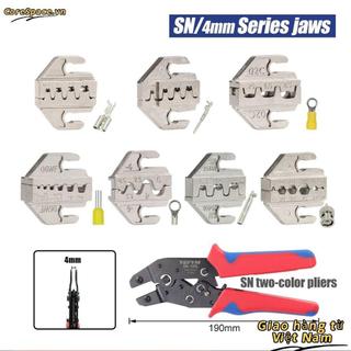 [Vận chuyển nhanh] Kìm uốn CORESSPACE Hàm, SN-2546B 02C Chiều rộng 4mm SN Kìm uốn hàm, 48B 58B 06WF 2549 03H Thiết bị đầu cuối uốn hợp kim Khe cắm hàm