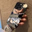 Ốp lưng iPhone Màu đen cho17 16 15 14 13 12 11 Pro Pro Max 6 6S 7 8 Plus X XS XR XS Max SE 2020 2022 Ốp lưng TPU mềm