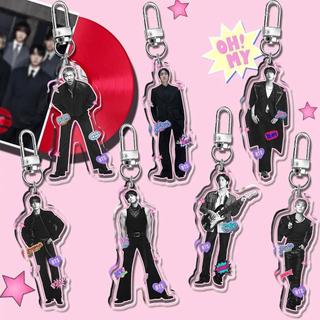 Móc khóa K-pop  mới – Chuyến du lịch thế giới 2026, album ARIRANG SWIM; các thành viên: Jungkook, Kim T
