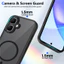 Ốp lưng Tecno Spark Go 2 Vỏ thu hút từ tính màu đen mờ cho vỏ điện thoại Tecno Spark Go 2
