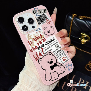 Ốp lưng cứng chống sốc hình con gấu lấp lánh dễ thương cho OPPO A6 GT A6C A6i Plus A6S A6T A6V A6X A6K A6L Reno 15 Pro Max Mini F33 F31 Pro Plus K14X 5G 4G