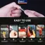 MAKY 100 Chiếc Miếng Dán Keo Hai Mặt Dính Stier Cho Hộp Mù Phong Cảnh Búp Bê Chân Cố Định Keo Trong Suốt Liền Mạch Miếng Dán VN
