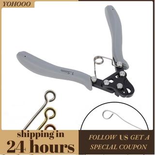 Yohooo Yohooo Một Bước Looper 1.5 Mm Kìm Dụng Cụ Trang Sức Làm 18-26G Thủ Công Dây Vàng Bạc Đồng sắt Cuộn Dây Màu Xám Tay Cầm