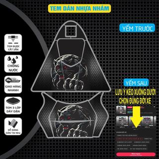 COMBO MẪU CARBON CÁC DÒNG XE  TEM DÁN NHỰA NHÁM