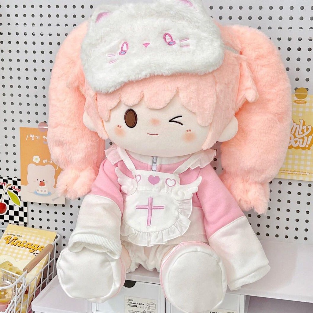 Búp Bê Cotton Quần Áo Bé 40Cm Ngồi Tư Thế Bác Sĩ Quần Áo Búp Bê Ichiban Phù Hợp Với 40Cm Quần Áo Siêu Dễ Thương 5.4