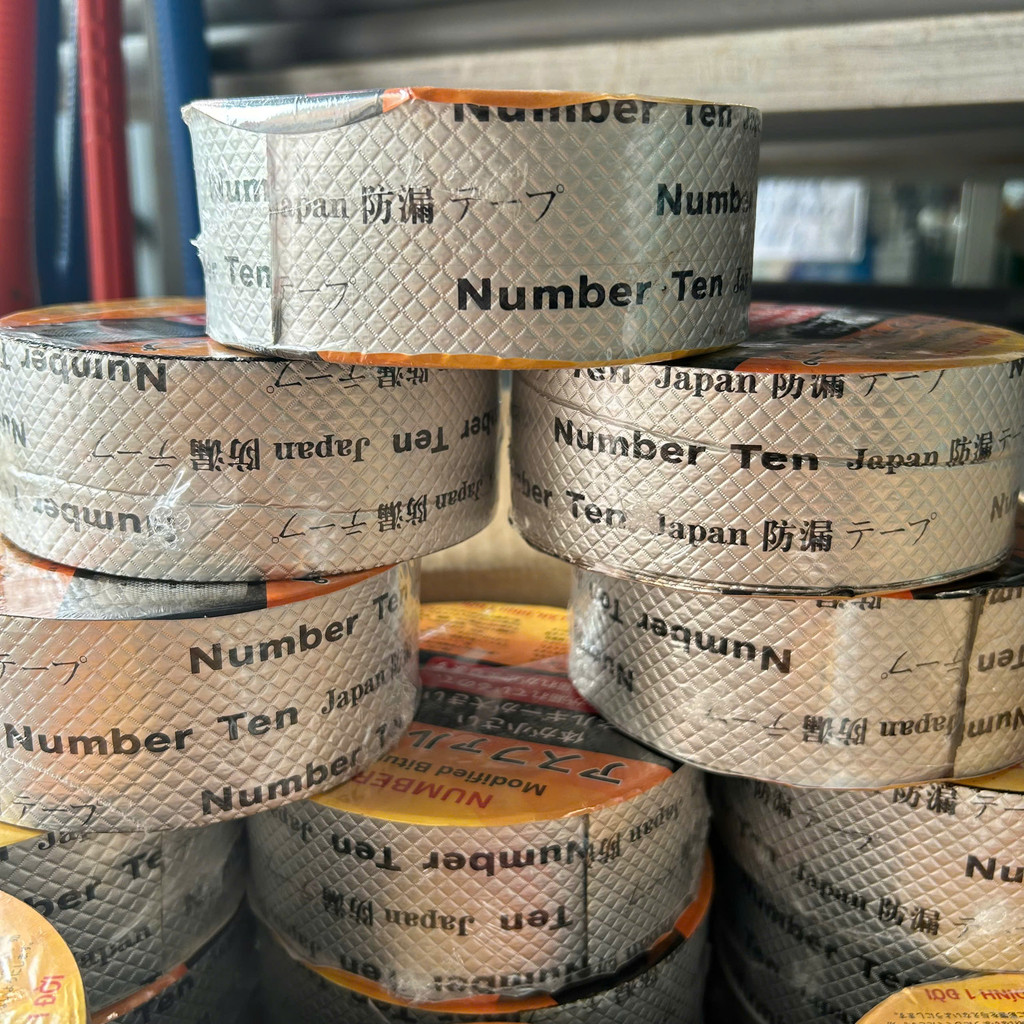 3 Cuộn Băng Keo Chống Thấm NANO NUMBER TEN Nhật Bản – Keo Dán Chống Dột Mái Tôn, Tường, Ống Nước Siêu Dính