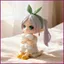 YT4 Frieren: Beyond Journey 's End Frieren Phong cách Pyjama dễ thương Beauty Girl Bộ sưu tập Nhân vật hành động