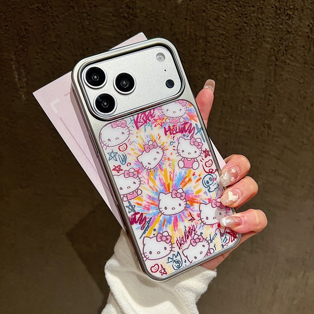 Ốp Điện Thoại Mèo Nhỏ Dễ Thương Cho iPhone 17 Pro Max 17 Air 16 Plus 15 14 13 Ốp Bảo Vệ Chống Sốc