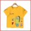 YB1 SpongeBob SquarePants 220g cotton dày tee Bikini Đáy NASA Áo thun anime tay ngắn hàng đầu BY1