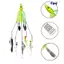CQCJ Alabama Rig Mồi Câu Cá, Bơi Spinner Mềm Swimbait, Thìa Mềm Swimbait Jigging Biển Mồi Câu Cá Bộ