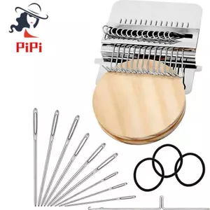 Bộ Miếng Dán Đan Mini Di Động Dụng Cụ Dệt Để Sửa Quần Jean, Tất DIY Dệt Nghệ Thuật