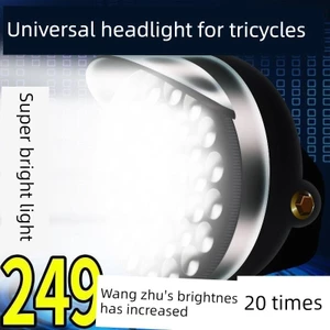 Đèn pha LED siêu sáng xe ba bánh, đèn laser ngoài, đèn pha điện cho xe điện