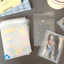 Túi tự dán nhỏ in hình thỏ thiên thần Polaroid, túi đựng thiệp tự dán.