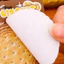 4 Miếng dán ghi nhớ hình bánh quy Thiết kế thực phẩm dễ thương Sổ ghi chú tự dính cho học sinh Văn phòng Trường học Ghi chú nhắc nhở nhỏ Miếng dán ghi chú học sinh