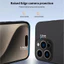 Vỏ Chống Sốc Cho iPhone 16 15 14 13 Pro Max Luxury Matte Case Vỏ Sạc Không Dây Kinh Doanh