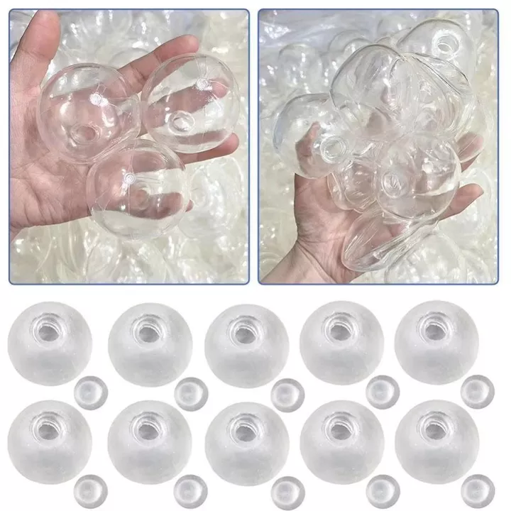 GESH 10 CÁI Đồ chơi bóng khí, Đồ chơi bóp họa tiết mực Squishy, Giải tỏa sự lo âu Hình quả cầu TRP Đồ chơi giảm căng thẳng Sử dụng văn phòng – 6