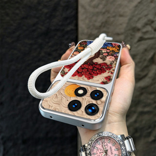 Ốp Lưng Cho poco x6 F6 M6 F7 M7 F8 PRO 4G redmi 13c 5g F8 ULTRA 5G Vỏ Điện Thoại Vỏ Mềm Chống Sốc Thẩm Mỹ Cây Dễ Thương Có Dây Buộc Cho Bé Gái TBDTHS1