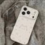 Ốp điện thoại Le Fu Cat có sẵn Thích hợp cho iPhone17promax Cửa sổ lớn Thích hợp cho iPhone16pro Vỏ mềm chống sốc toàn diện Chống va chạm