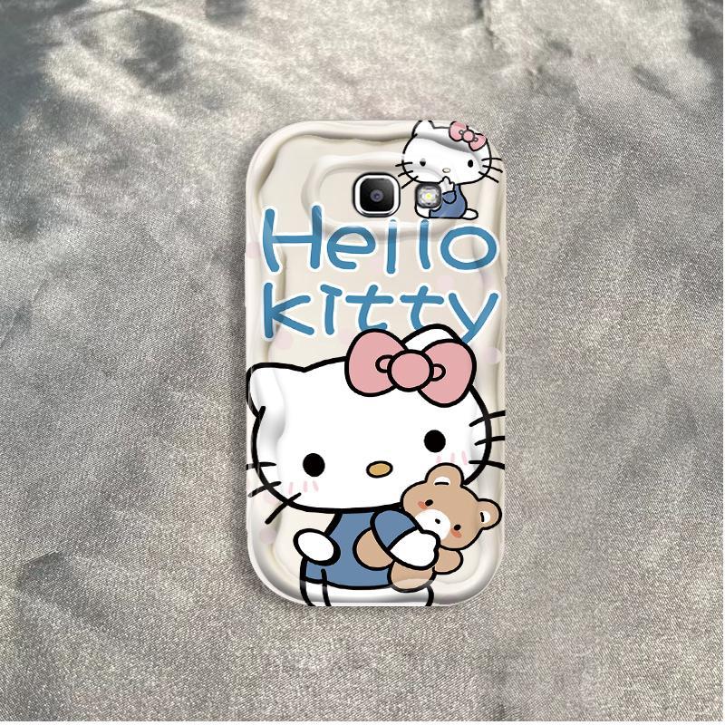 Thích hợp cho Samsung J7 Prime ON7 2016 Bảo vệ 3D TPU mềm Kitty Rilakkuma Vỏ điện thoại chống sốc