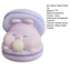 < Pluscloth > Bubble Animal Macaron Fidget Toy Giảm căng thẳng Bóp mềm Đồ chơi để bàn chống lo âu cho trẻ em và người lớn - Hình chó, mèo, thỏ, ếch dễ thương Hoàn hảo để Re