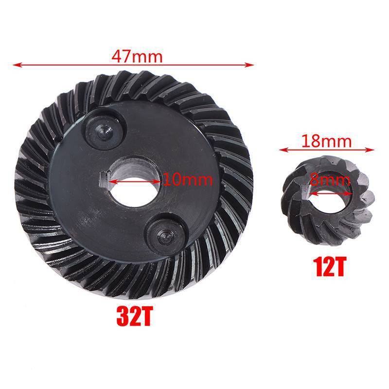Bộ bánh răng xoắn ốc bằng kim loại NS cho máy mài góc Makita 9523 NS