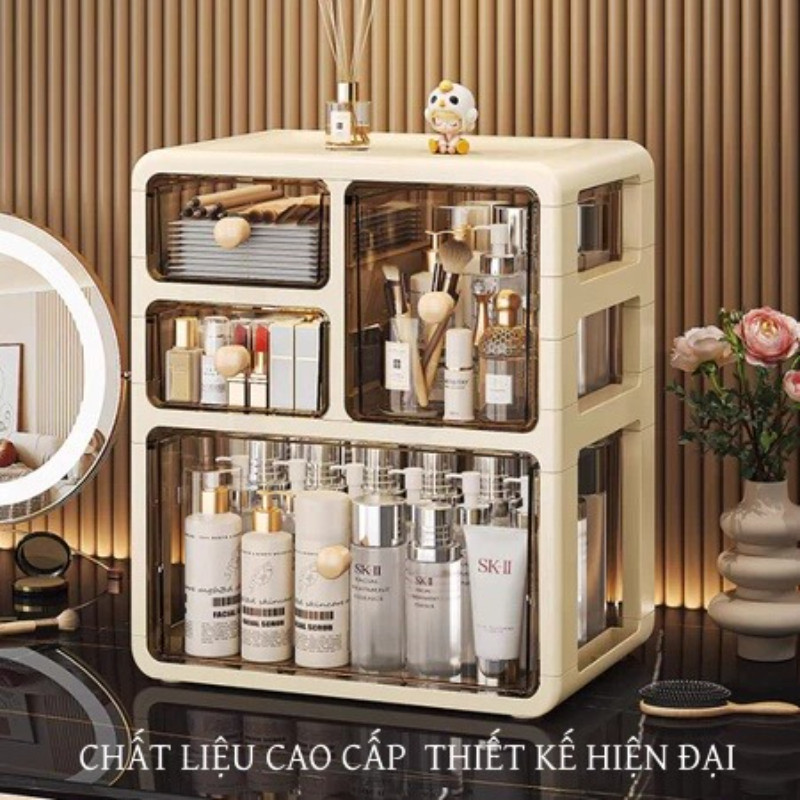 Tủ y tế gia đình, hộp sơ cứu di động, thiết kế nhiều ngăn, chống bụi và chống ẩm, chắc chắn và bền, dung tích lớn